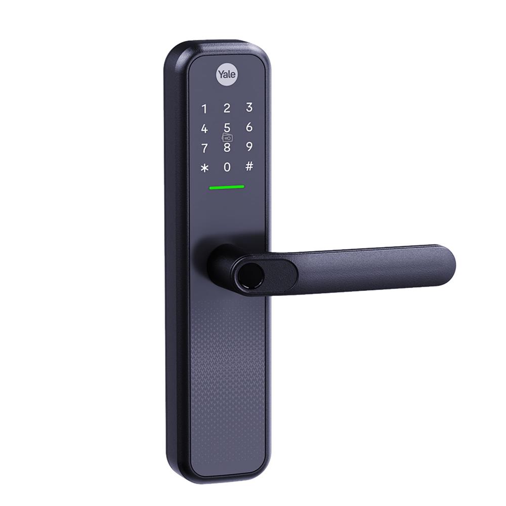 กลอนประตูดิจิตอล YALE ZURI S สีดำ