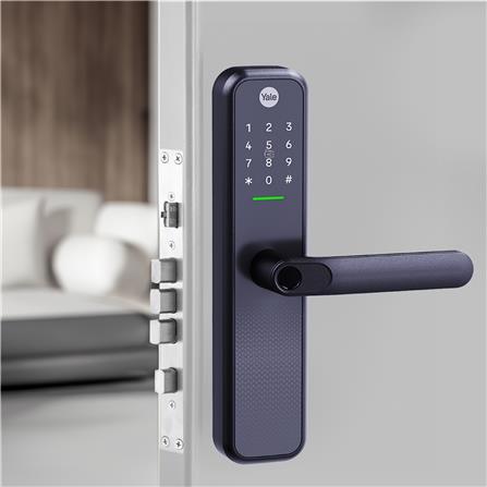 กลอนประตูดิจิตอล YALE ZURI S สีดำ_4