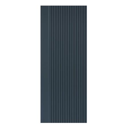 ประตูภายในโพลีสไตรีน ไม่เจาะลูกบิด LINEDEKOR VERTICAL 90x200 ซม. สีน้ำเงิน_0