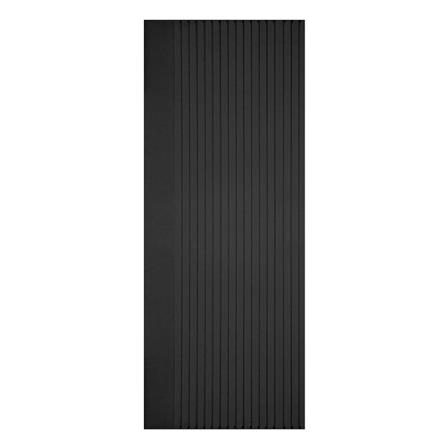 ประตูภายในโพลีสไตรีน ไม่เจาะลูกบิด LINEDEKOR VERTICAL 80x200 ซม. สีดำ_0