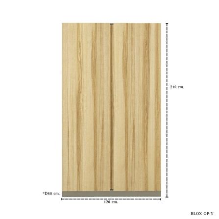 ชุดห้องนอน 5 ฟุต KONCEPT 19242248 สีลินด์เบิร์กโอ๊ค_10