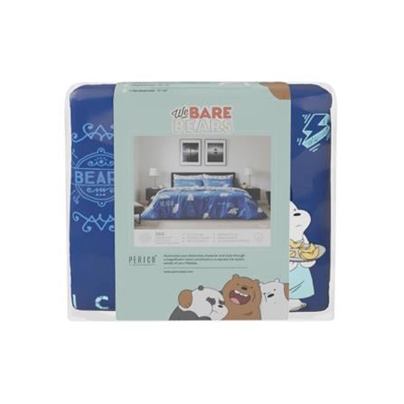 ชุดผ้าปูที่นอน 6 ฟุต (ชุด 3 ชิ้น) PERICO WE BARE BEARS P053_4