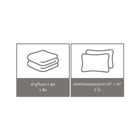 ชุดผ้าปูที่นอน 5 ฟุต (ชุด 3 ชิ้น) PERICO WE BARE BEARS P053_5