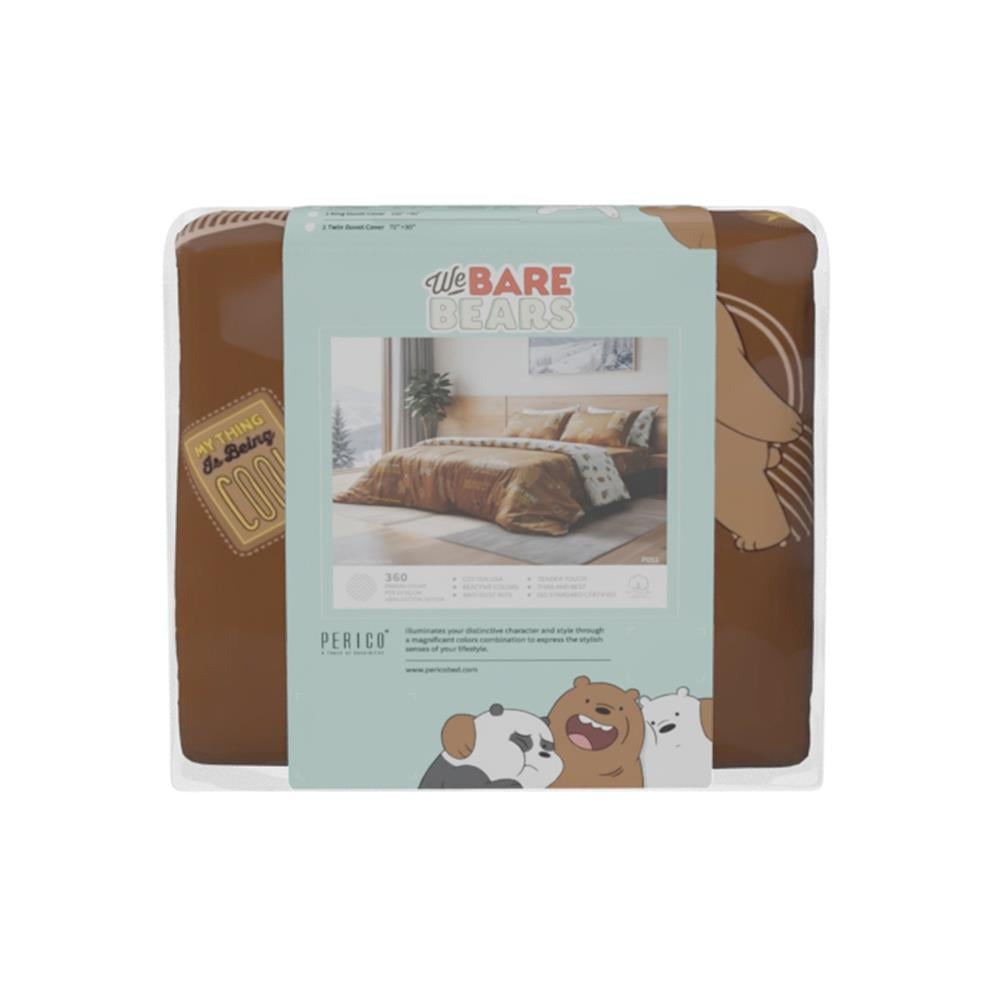 ชุดผ้าปูที่นอน 3.5 ฟุต (ชุด 2 ชิ้น) PERICO WE BARE BEARS P051