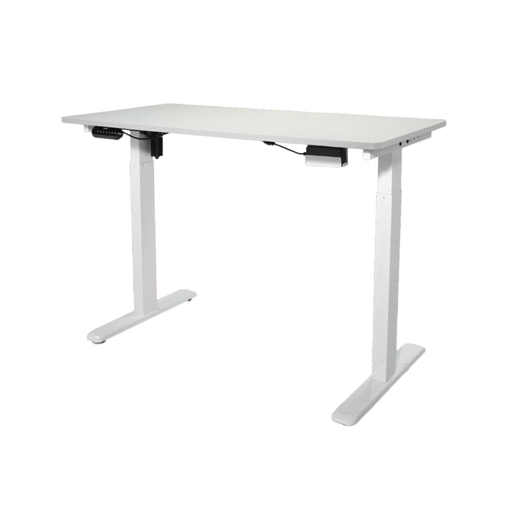 โต๊ะปรับระดับไฟฟ้า BEWELL TBS06-TOP07 120 ซม. สีขาว