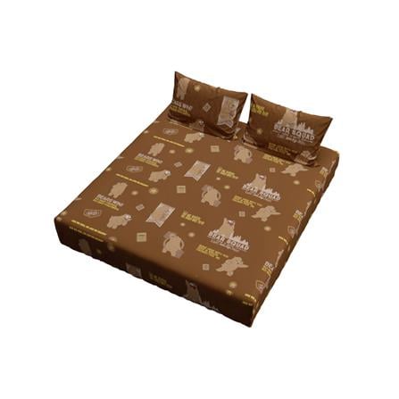 ชุดผ้าปูที่นอน 6 ฟุต (ชุด 3 ชิ้น) PERICO WE BARE BEARS P051_1