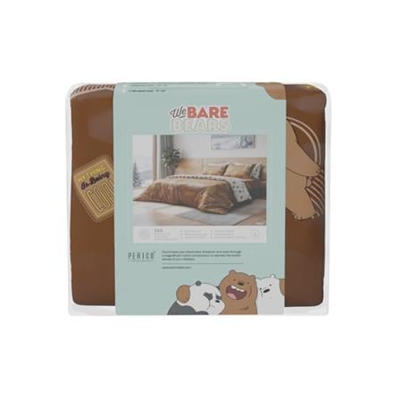 ชุดผ้าปูที่นอน 6 ฟุต (ชุด 3 ชิ้น) PERICO WE BARE BEARS P051_4