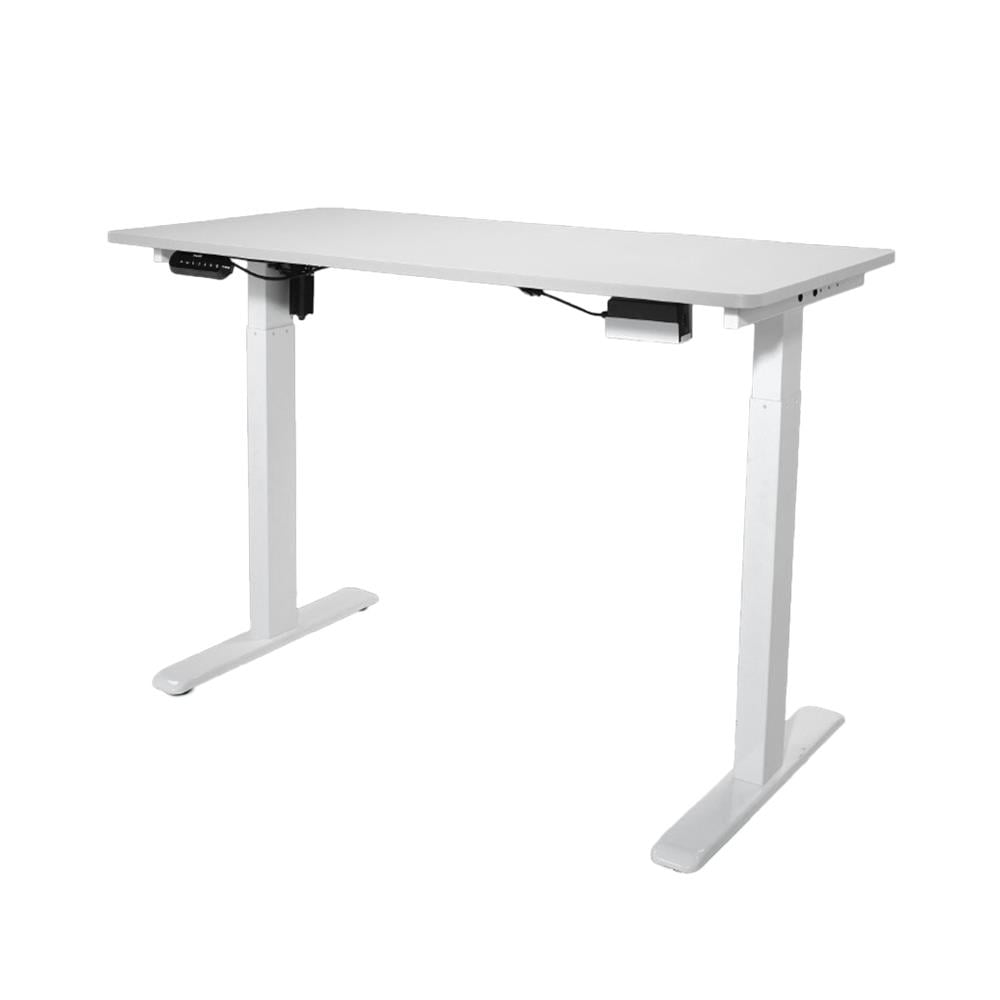 โต๊ะปรับระดับไฟฟ้า BEWELL TBS6-TOP6 100 ซม. สีขาว