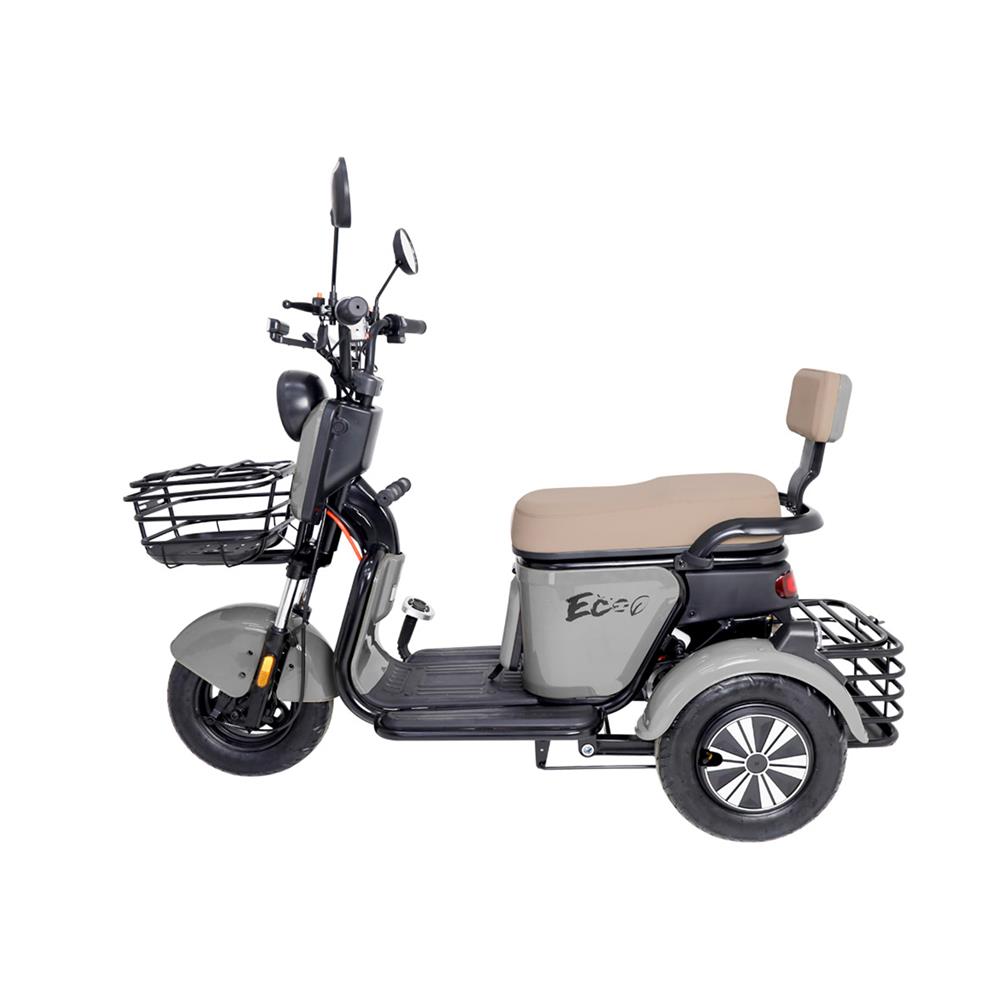 จักรยานไฟฟ้า 3 ล้อ EM EM8 สีเทา