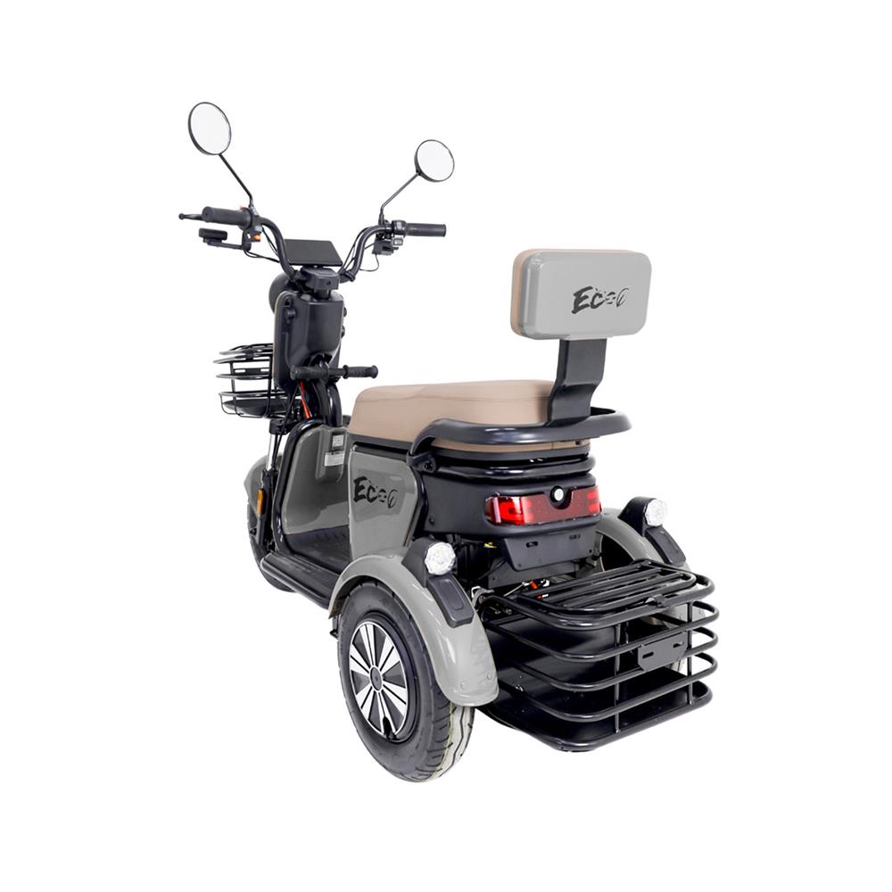 จักรยานไฟฟ้า 3 ล้อ EM EM8 สีเทา