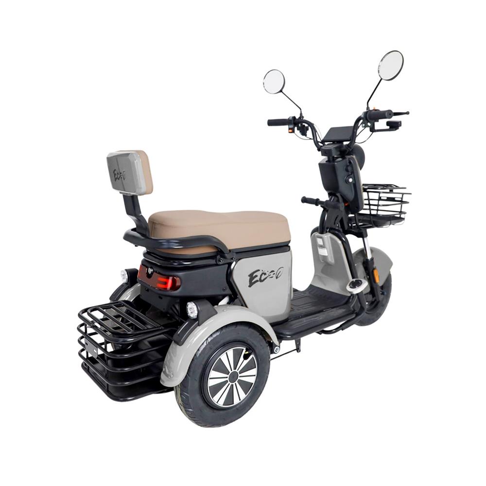 จักรยานไฟฟ้า 3 ล้อ EM EM8 สีเทา