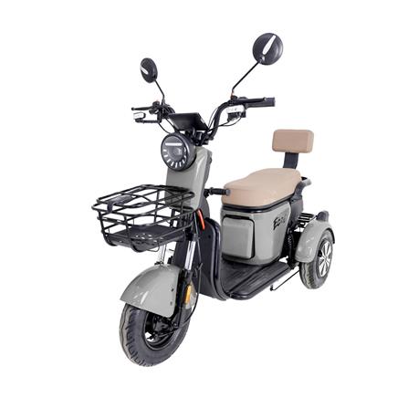 จักรยานไฟฟ้า 3 ล้อ EM EM8 สีเทา_2