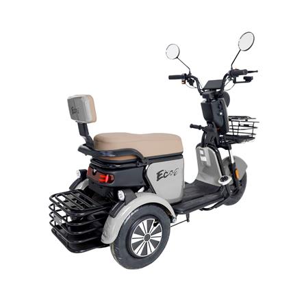 จักรยานไฟฟ้า 3 ล้อ EM EM8 สีเทา_7