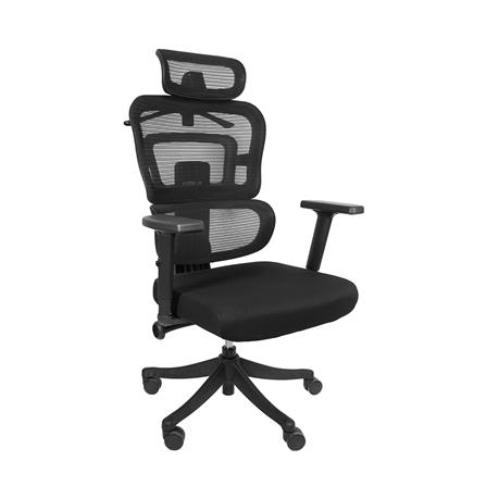 เก้าอี้สุขภาพ MODENA AERO NET สีดำ_1