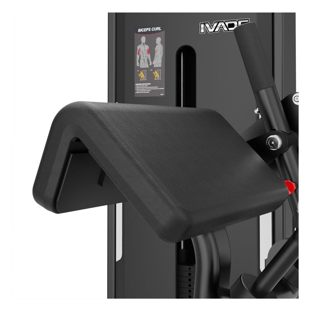 เครื่อง BICEPS & TRICEPS PIN-LOAD 80 กก. IVADE