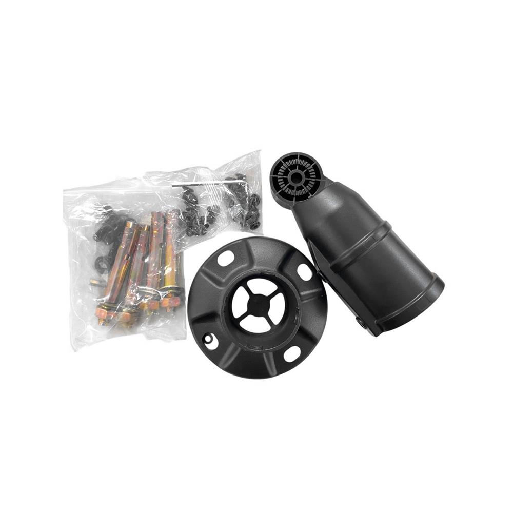 ไฟถนน SOLAR LUMAX 58-00462 1,200 วัตต์ DAYLIGHT/COOL WHITE/WARM WHITE สีดำ