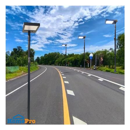 ไฟถนน SOLAR LUMAX 58-00462 1,200 วัตต์ DAYLIGHT/COOL WHITE/WARM WHITE สีดำ_6