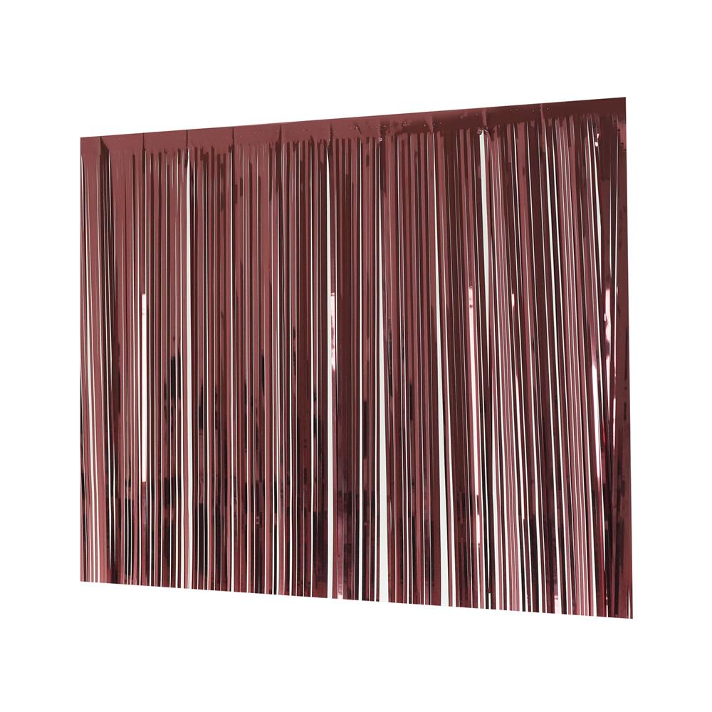 ม่านฟอยล์ตกแต่ง SNAZZ 63.5x90 ซม. สี BURGUNDY