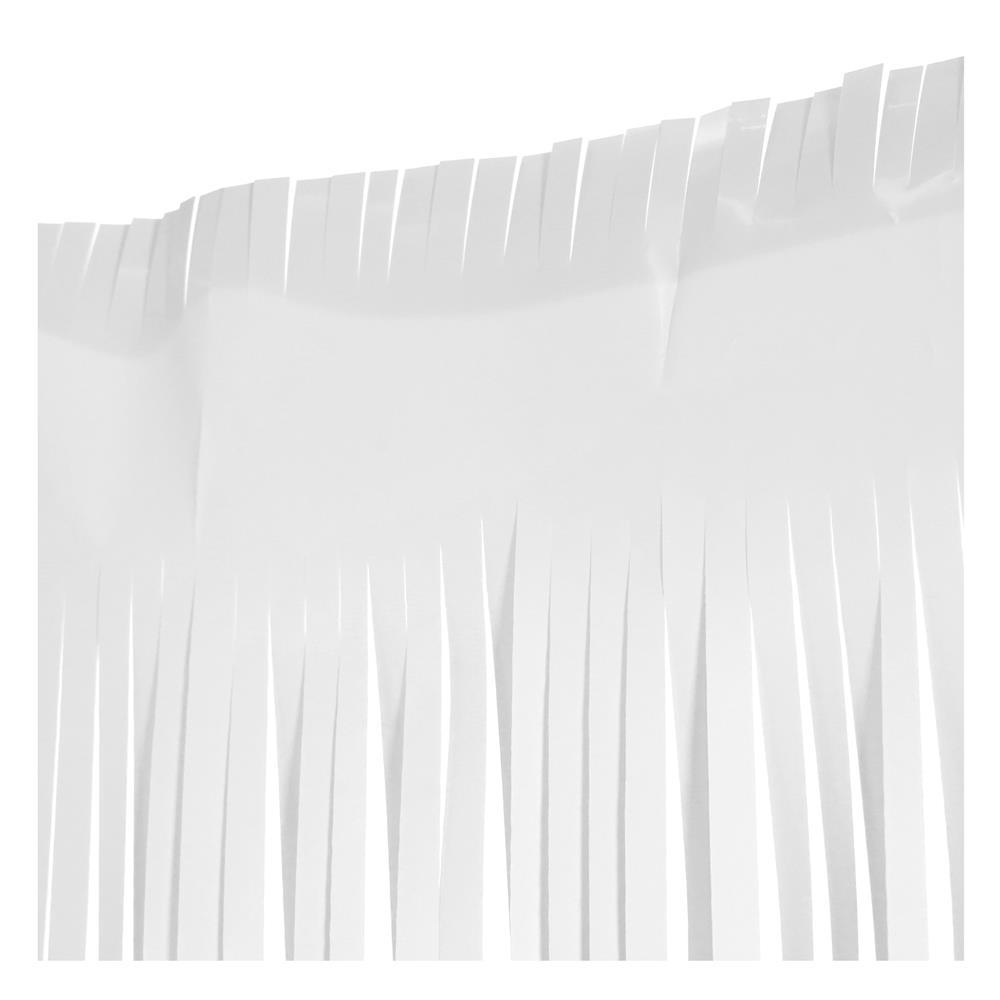 ม่านฟอยล์ตกแต่ง SNAZZ 63.5x180 ซม. สีขาว