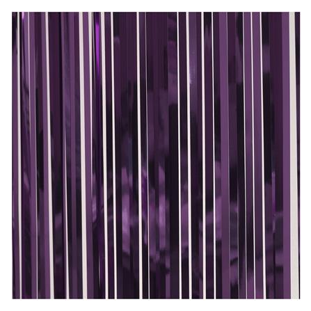 ม่านฟอยล์ตกแต่ง SNAZZ 63.5x180 ซม. สี PLUM_1