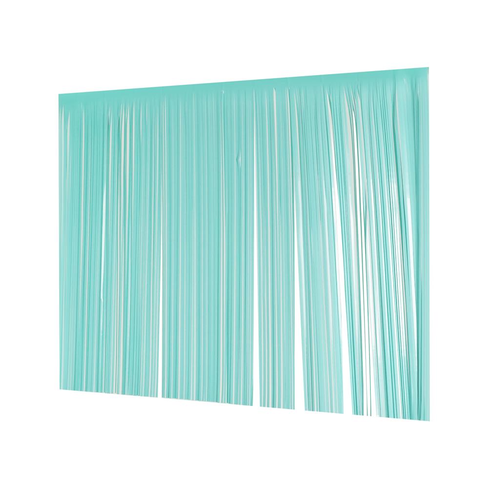 ม่านฟอยล์ตกแต่ง SNAZZ 63.5x90 ซม. สีฟ้า