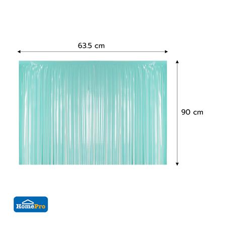 ม่านฟอยล์ตกแต่ง SNAZZ 63.5x90 ซม. สีฟ้า_3