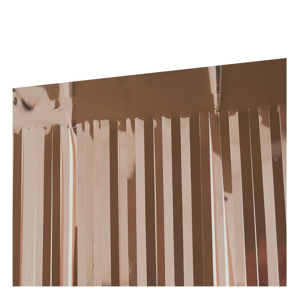 ม่านฟอยล์ตกแต่ง SNAZZ 63.5x90 ซม. สี ROSE GOLD