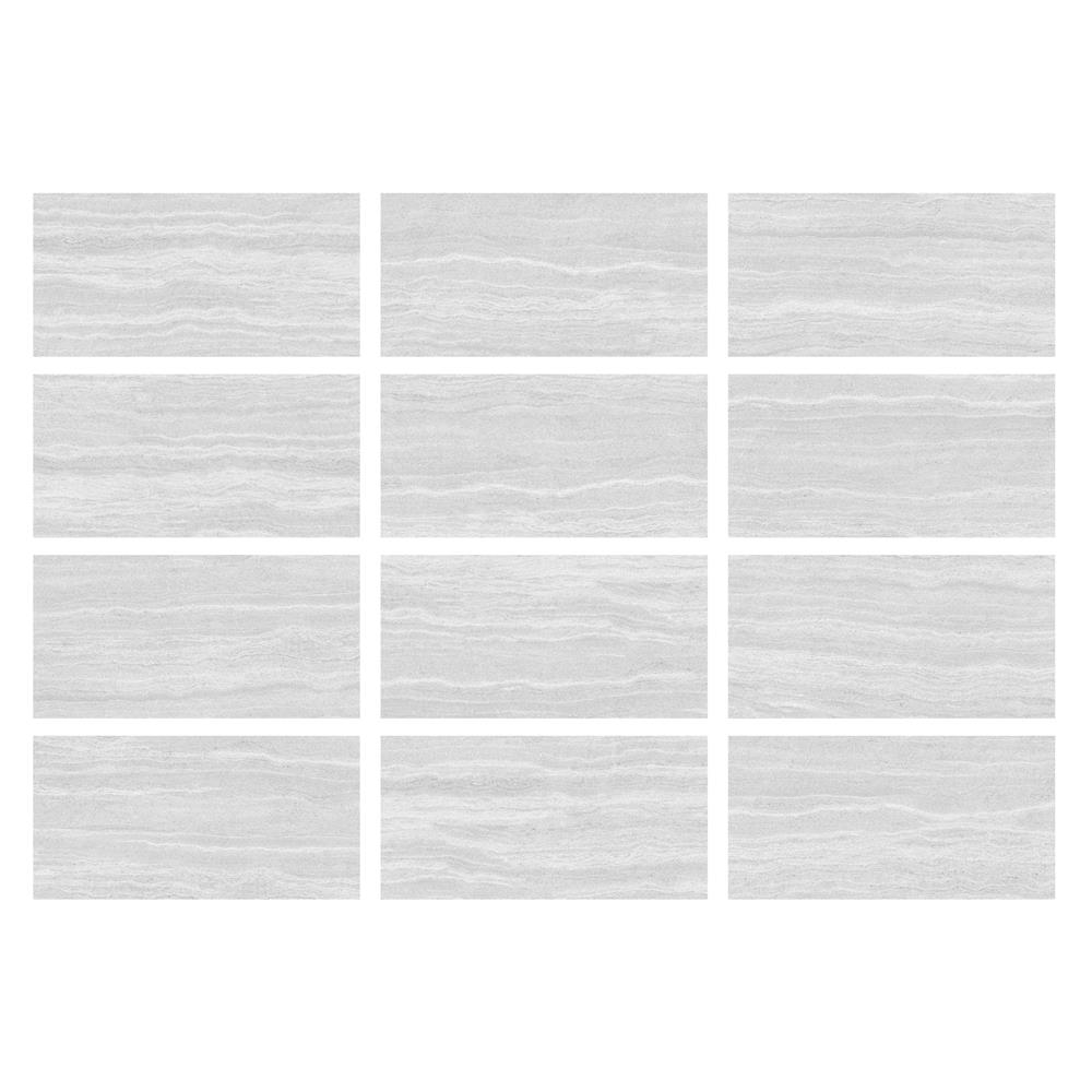 กระเบื้องพื้นพอร์ซเลน 30x60 ซม. COTTO คิม เทา (ซาติน) PM 1.44 ตร.ม.