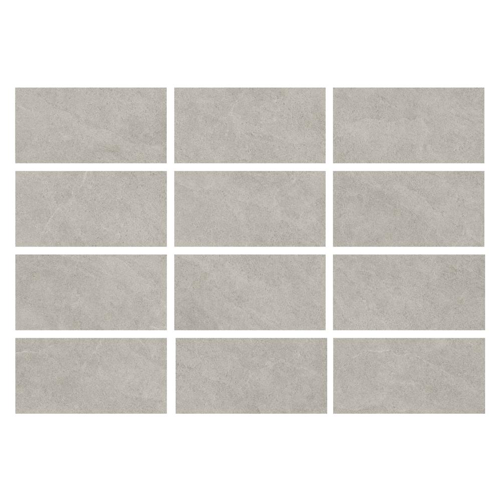 กระเบื้องพื้นพอร์ซเลน 30X60 ซม. COTTO พีโม ซาติน เทา PM 1.44 ตร.ม.