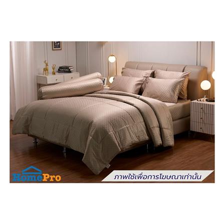 ชุดผ้าปูที่นอน 6 ฟุต (ชุด 5 ชิ้น) JESSICA JACQUARD 21039-QS773_0