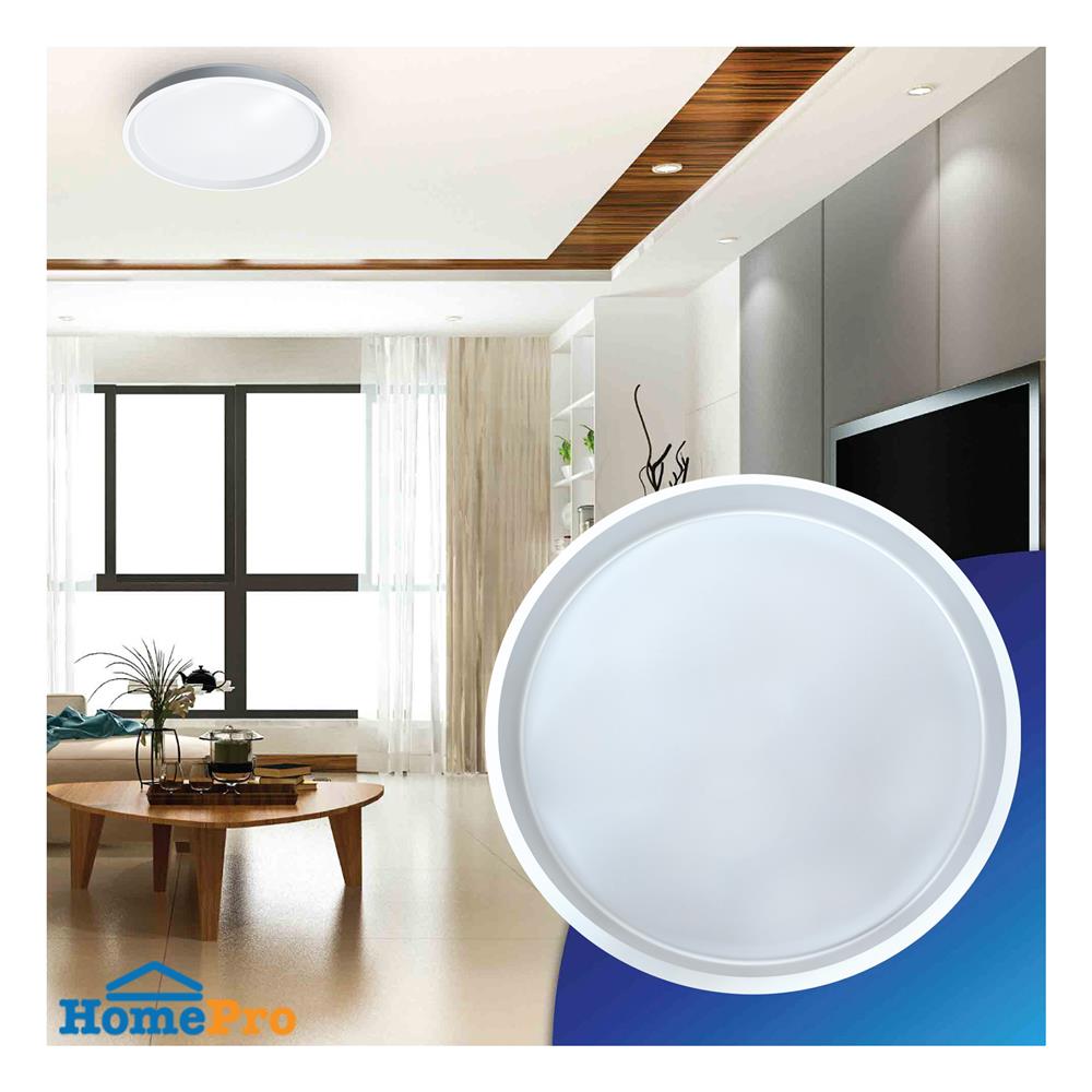 ไฟเพดาน LED BEC NORMA-01 15 นิ้ว 36 วัตต์ DAYLIGHT/COOL WHITE/WARM WHITE สีขาว
