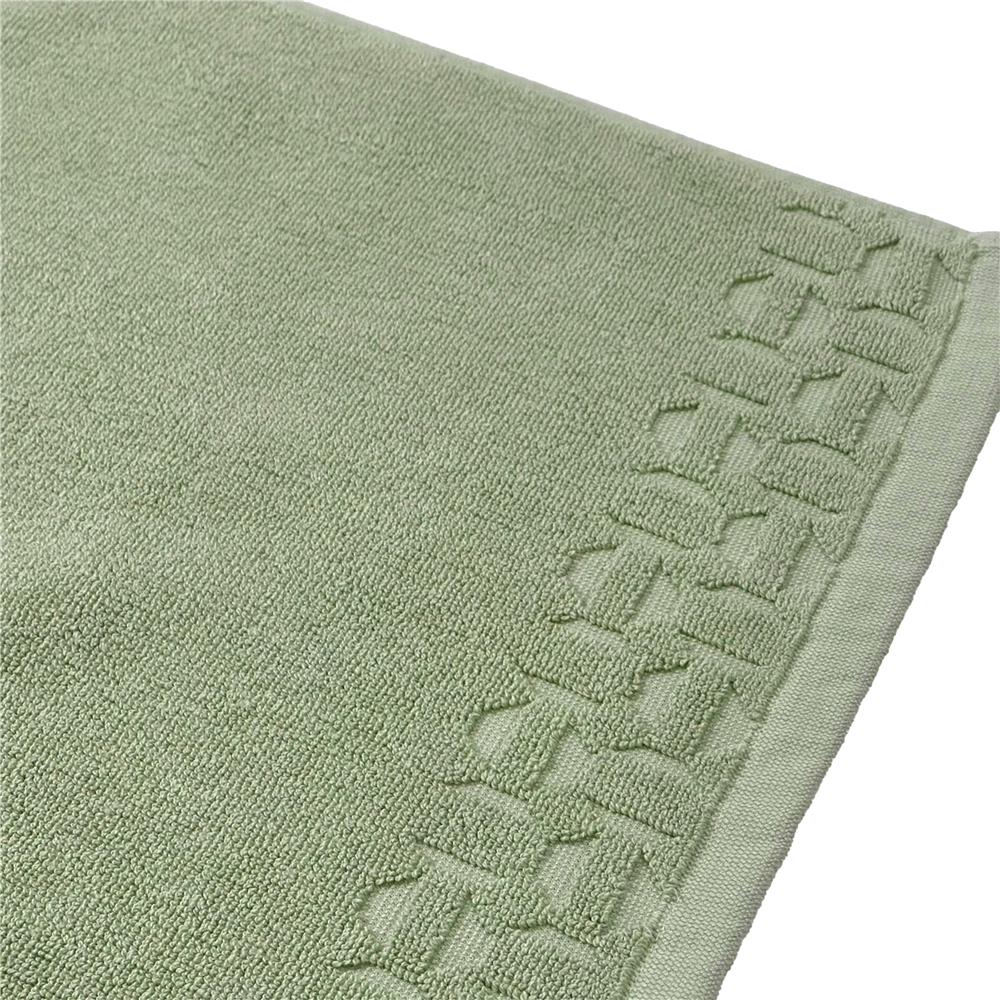 พรมขนหนู HOME LIVING STYLE ROCKET 17x28 นิ้ว สีเขียว