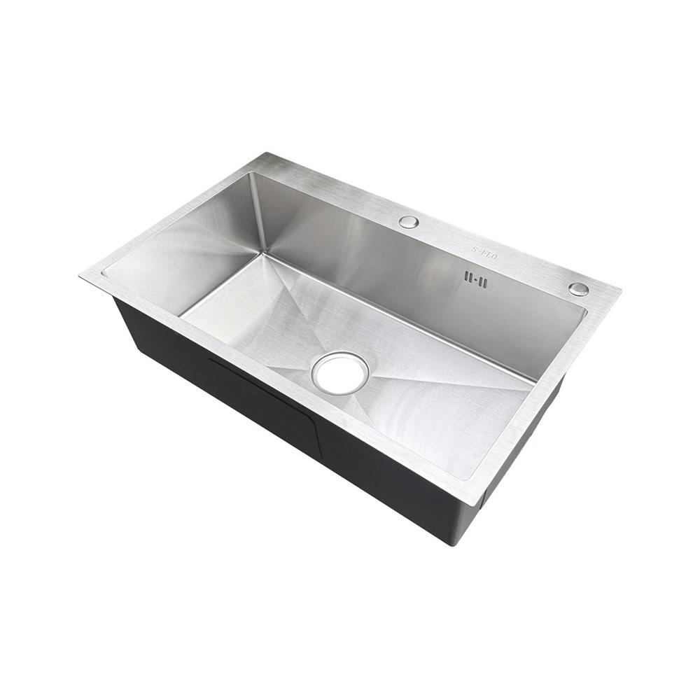 ซิงค์ฝัง 1 หลุม S-FLO NL0099 SF-21 8050ST สีเงิน