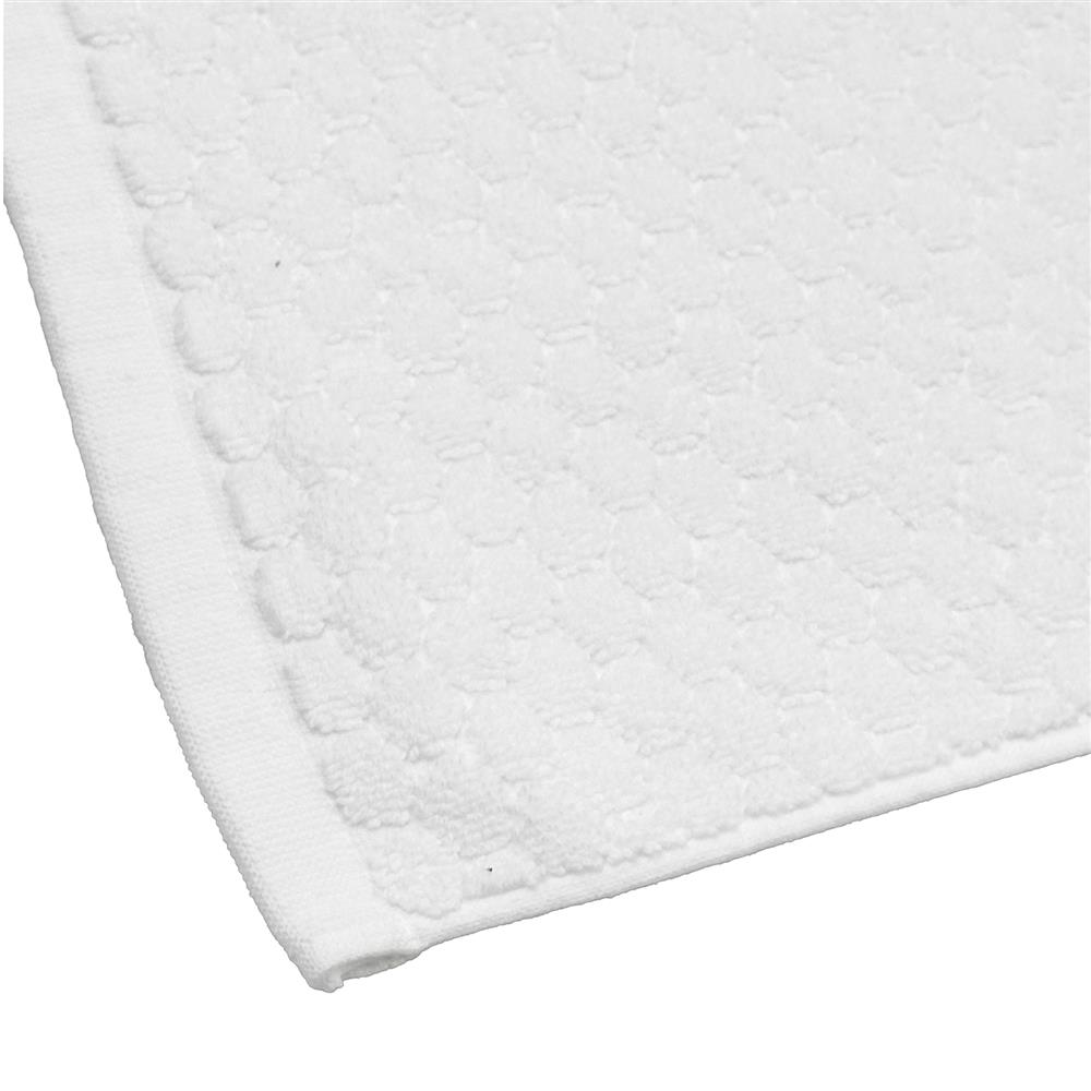 พรมขนหนู HOME LIVING STYLE WELL 17X28 นิ้ว สีขาว