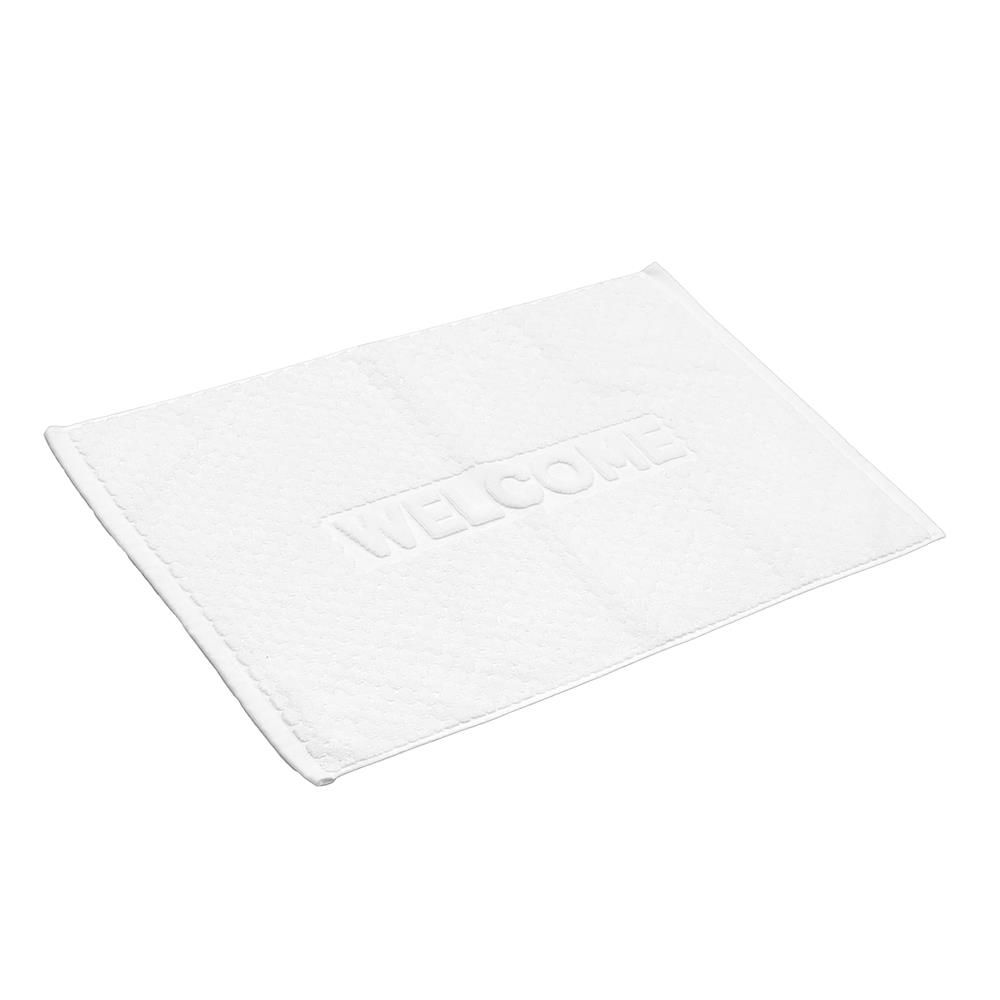 พรมขนหนู HOME LIVING STYLE WELL 17X28 นิ้ว สีขาว