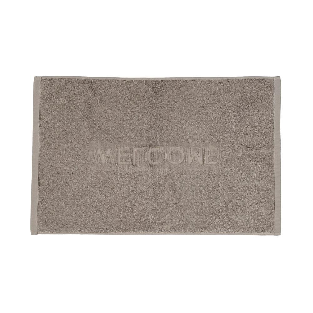 พรมขนหนู HOME LIVING STYLE WELL 17x28 นิ้ว สีเทา