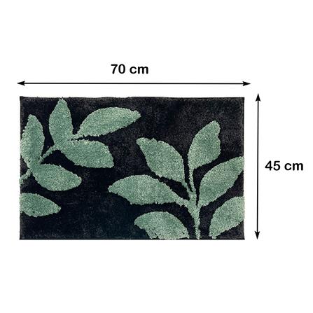 พรม HOME LIVING STYLE PLANT 45x70 ซม. สีดำ_2