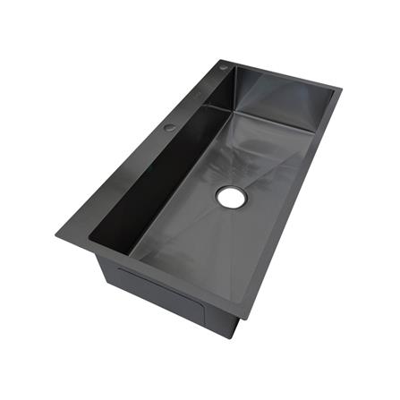 ซิงค์ฝัง 1 หลุม S-FLO NL0096 SF-21 10050BL สีดำ_2