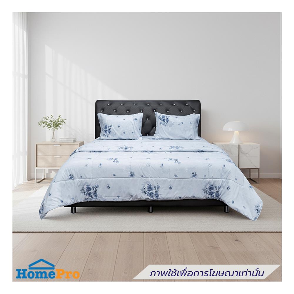 ชุดผ้าปูที่นอน 5 ฟุต (ชุด 6 ชิ้น) PICASSO CLASSIC สี ROSE GREY