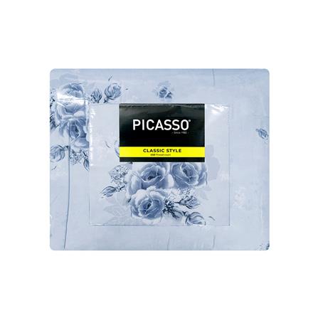 ชุดผ้าปูที่นอน 5 ฟุต (ชุด 6 ชิ้น) PICASSO CLASSIC สี ROSE GREY_4