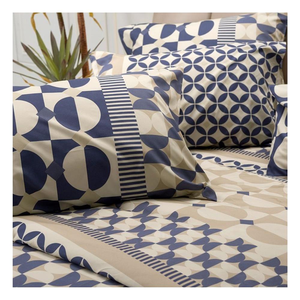 ชุดผ้าปูที่นอน 6 ฟุต (ชุด 5 ชิ้น) TULIP DELIGHT 60012-DL128