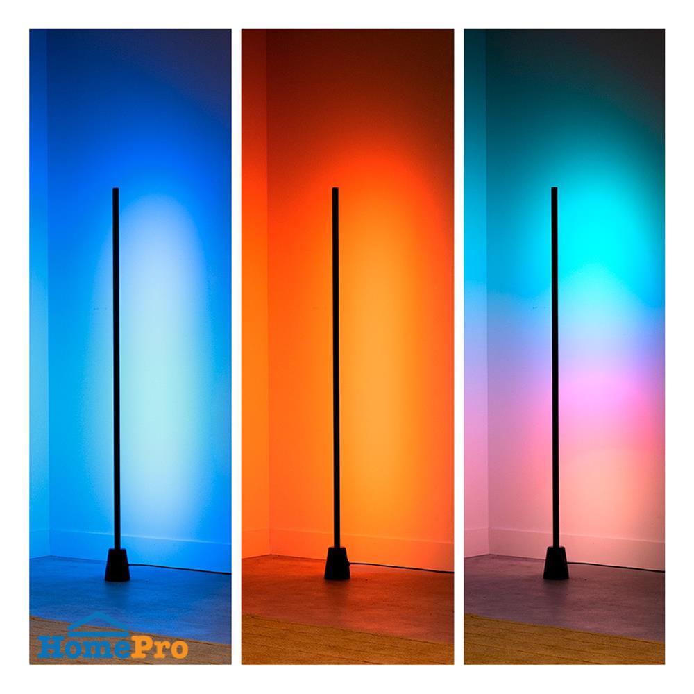 ไฟตั้งพื้น LED WIZ GRADIENT FLOOR LAMP 9.7ิ วัตต์ RGB สีดำ/ขาว