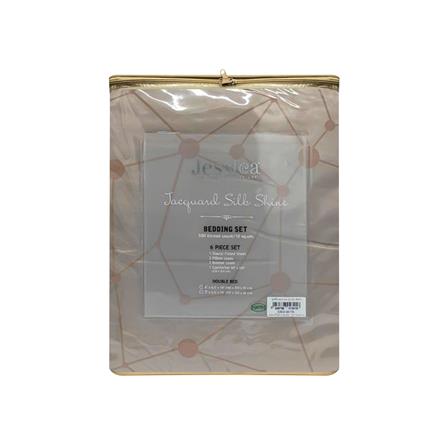 ชุดผ้าปูที่นอน 6 ฟุต (ชุด 6 ชิ้น) JESSICA SILKSHINE 22033-QS775_3