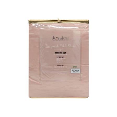 ชุดผ้าปูที่นอน 6 ฟุต (ชุด 6 ชิ้น) JESSICA SILKSHINE 22033-QS774_3