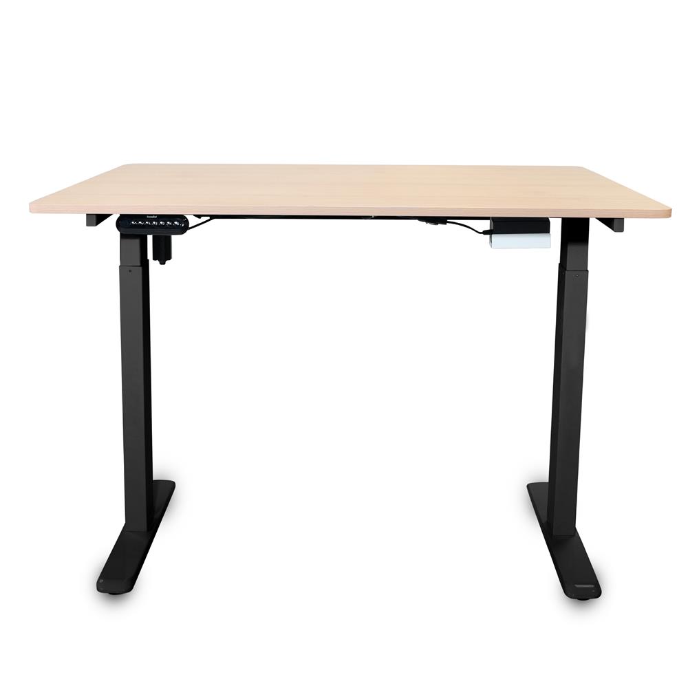 โต๊ะปรับระดับไฟฟ้า BEWELL TBS06-TOP07 150 ซม. สีน้ำตาล/ดำ