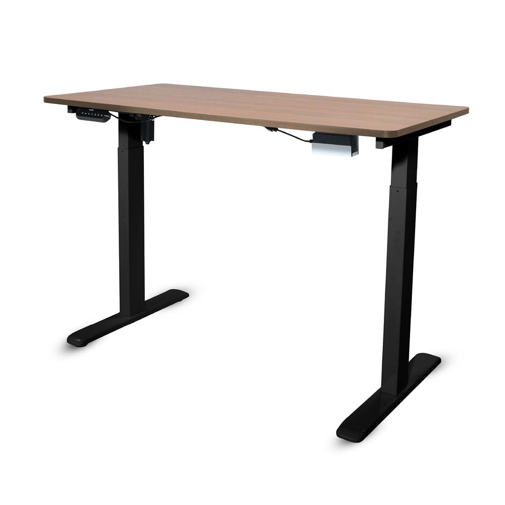 โต๊ะปรับระดับไฟฟ้า BEWELL TBS06TOP07 140 ซม. สีน้ำตาล/ดำ