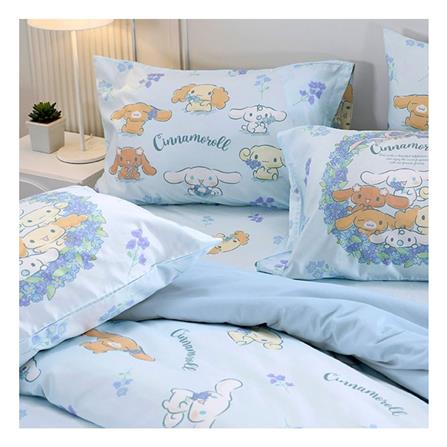 ชุดผ้าปูที่นอน 6 ฟุต (ชุด 5 ชิ้น) JESSICA CINNAMOROLL 20164-T024_1