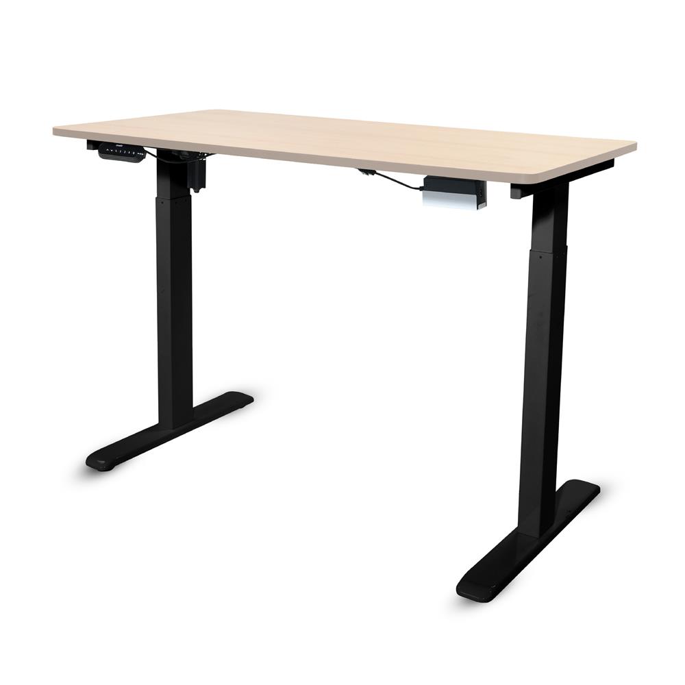 โต๊ะปรับระดับไฟฟ้า BEWELL TBS06-TOP07 140 ซม. สีน้ำตาล/ดำ