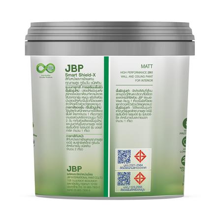 สีทาฝ้า JBP SMART SHIELD-X 2IN1 1 แกลลอน_1