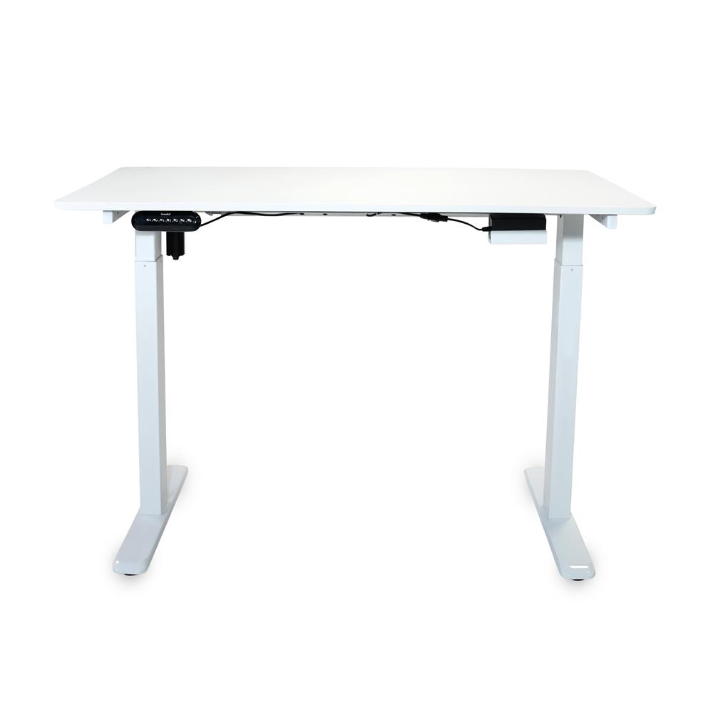 โต๊ะปรับระดับไฟฟ้า BEWELL TBS06-TOP07 140 ซม. สีขาว
